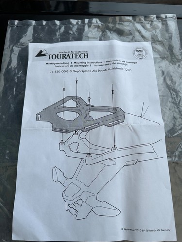 Touratech rear luggage rack - rear,