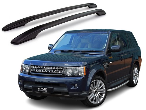 Black aluminium roof rack - roof,