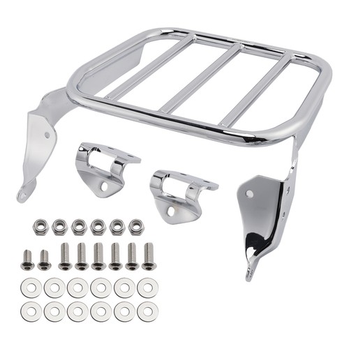 Chrome luggage rack - luggage,